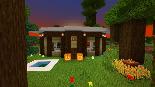 Modern One-Story House by Deathdoy