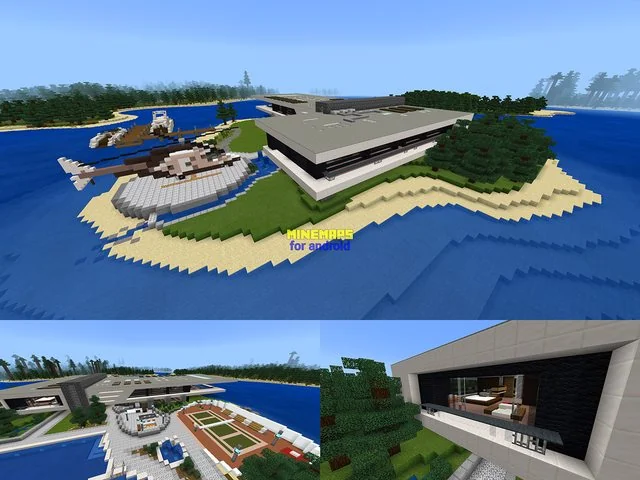 RedTech Modern Island House [дом]