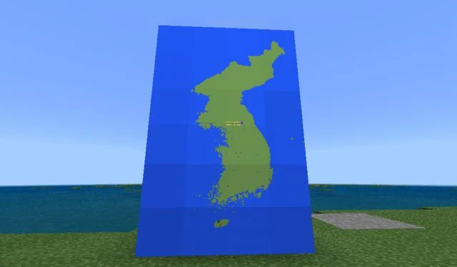 Map of Korea