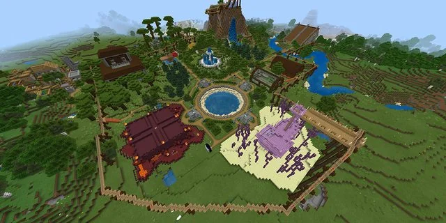 Minecraft Bedrock Zoo