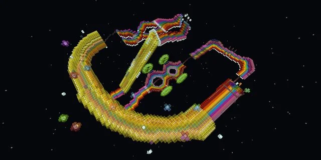 Wii Rainbow Road Recreation