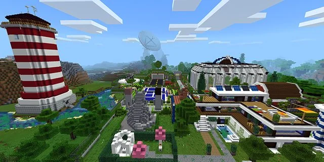 Mega Redstone House