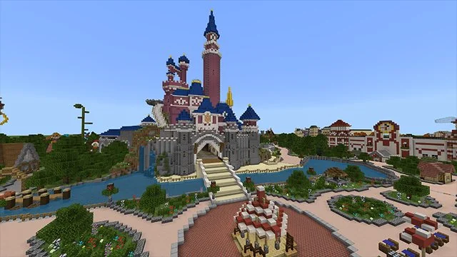 Disney Park Rollercoaster