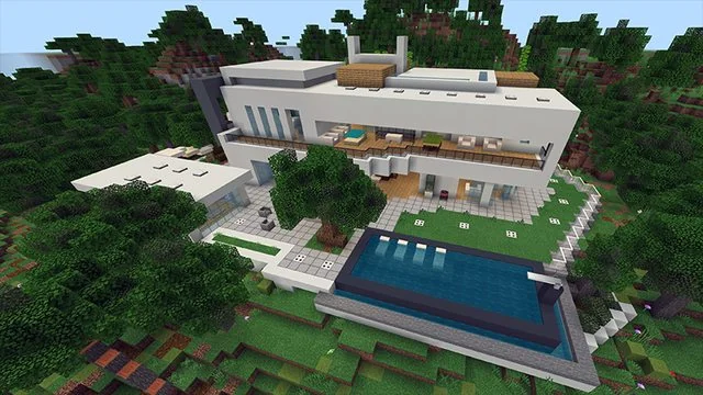 Modern House with Furniture
