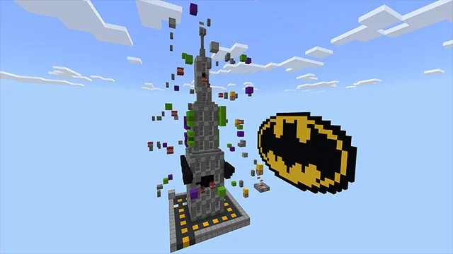 Going Up! Parkour Batman
