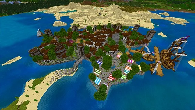 Medieval Island Town