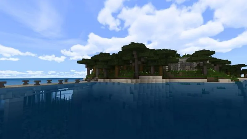 Modern Island Mansion