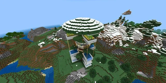 Epic Modern Tree House