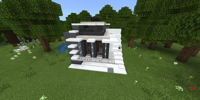 Tiny Modern House 3 (10 x 10)