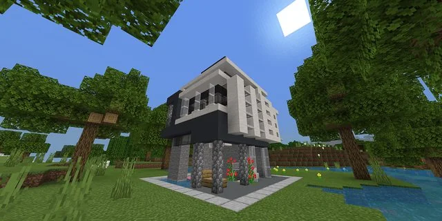Tiny Modern House 2 (10 x 10)