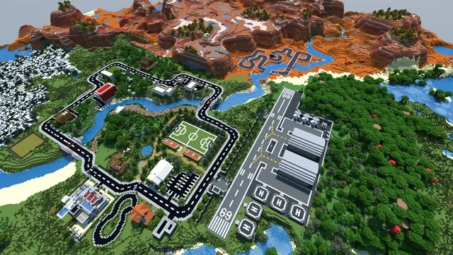 MrCrayfish's Town Replica