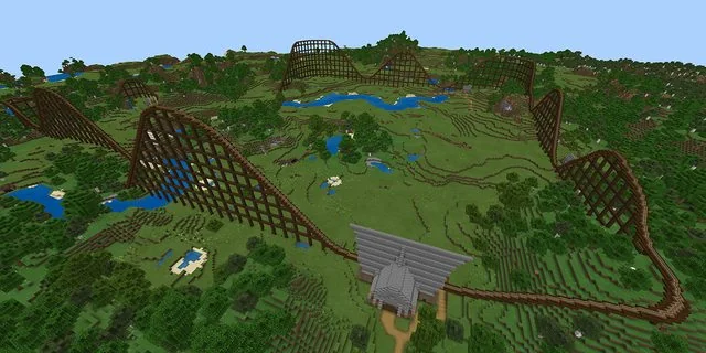 Wooden Cobra Rollercoaster