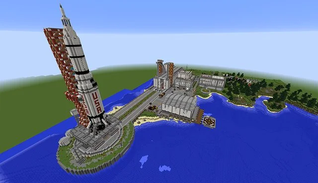 NASA Rocket Launching Base