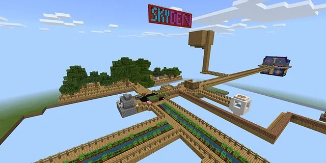 Lazy Sky Block (+farms)