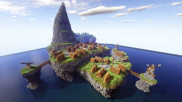 Isle of Berk (HTTYD) - Minecraft PE Map Download